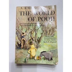 The World of Pooh A. A. Milne Illustrations by E.H. Shepard 1957 Paperback